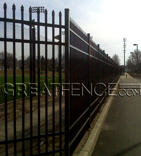 Commercial Aluminum Fences
