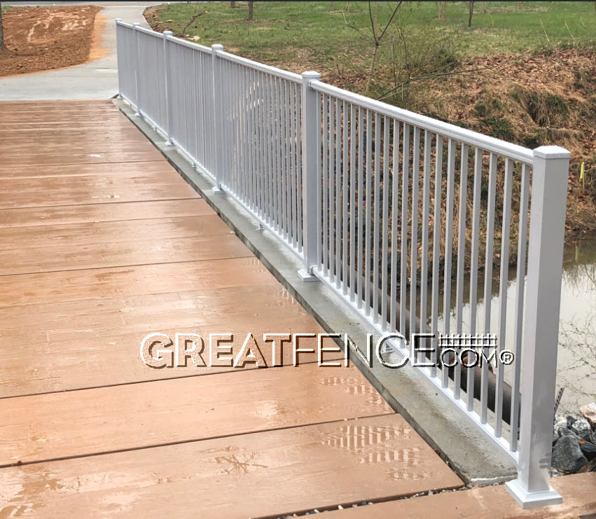 Deck Railing - Style 10 in White