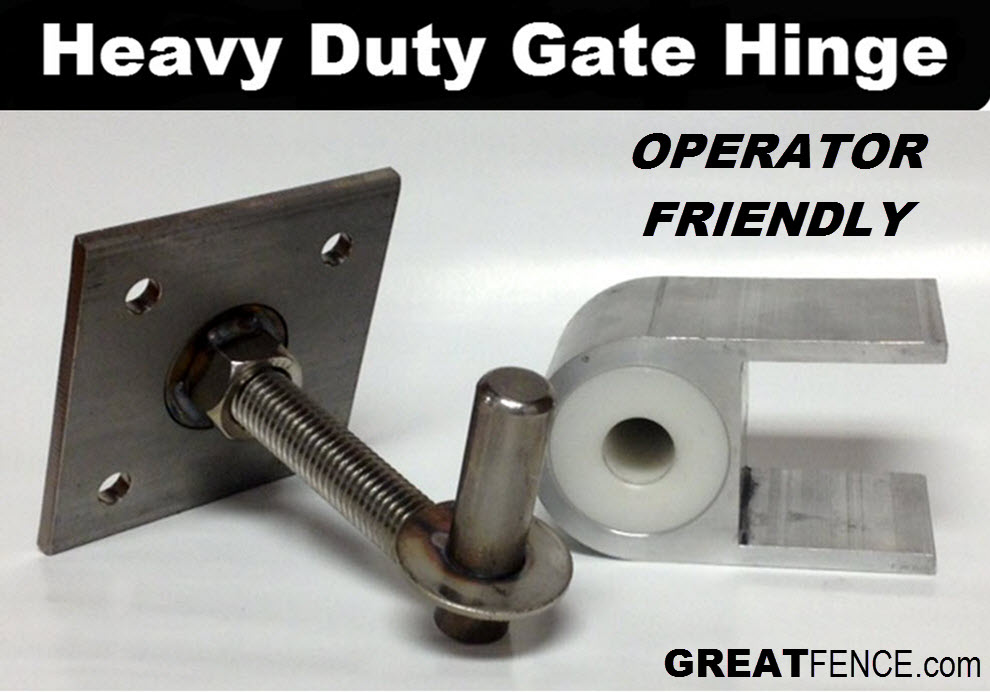 Heavy Duty Gate Hinge Set
