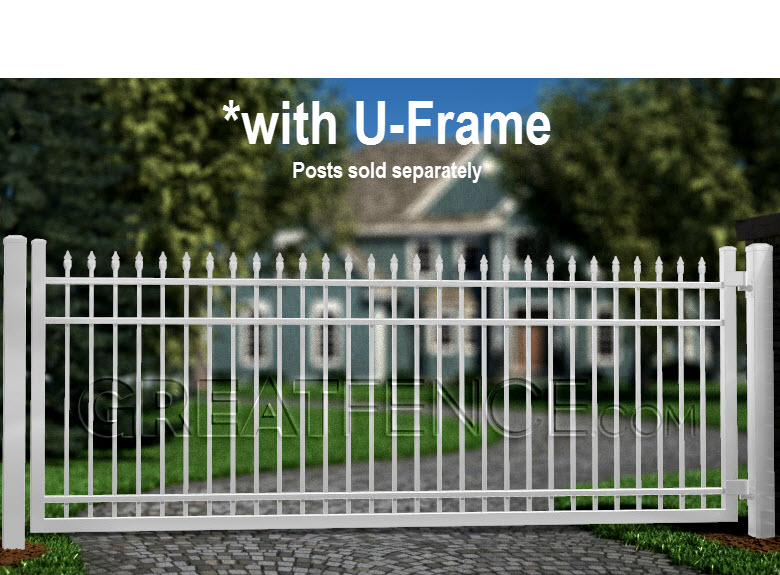 Classic Spear Top Single Gate with U-FRAME