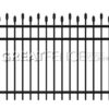 STYLE 2 Aluminum Fence Panel with pressed spears