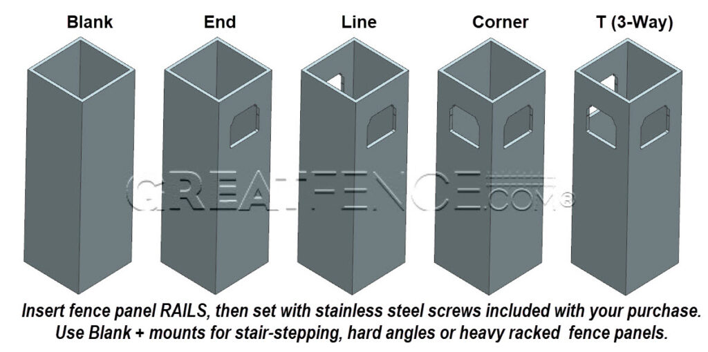 Aluminum Posts