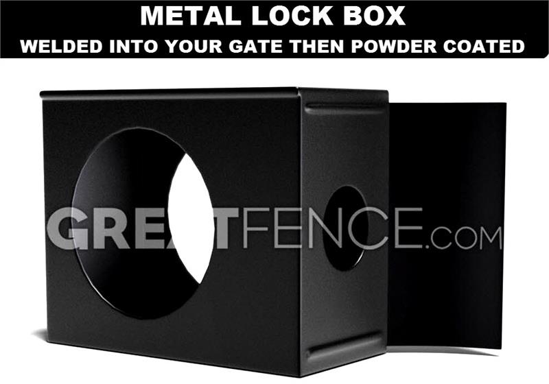 Single Cylinder Gate Lock Box