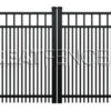 Aluminum Driveway Gate Style 7 (2 piece)