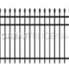 Aluminum Fence Panel - STYLE 1 with Pressed Spears