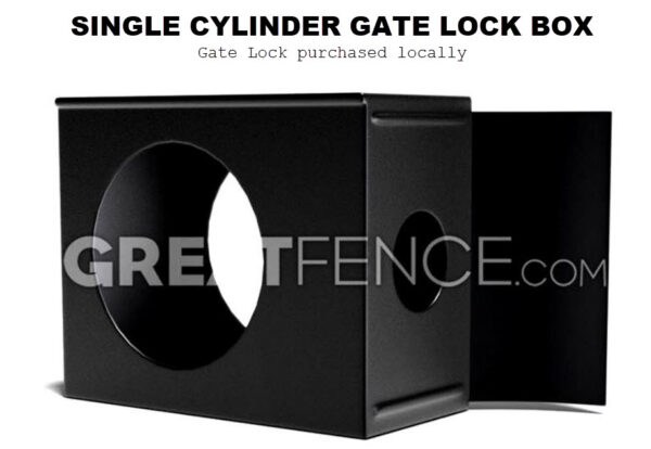 Single Cylinder Gate Lock Box