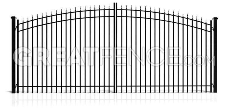 Driveway Gate + Sunburst Arch - STYLE 2