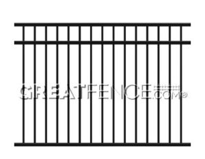 Aluminum Fence Panel: STYLE 9