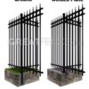 Aluminum T(3-Way) Posts for Commercial Aluminum Fence Panels