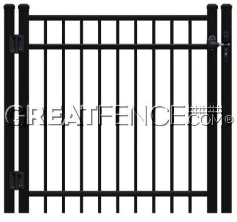 Aluminum Single Gate - STYLE 4