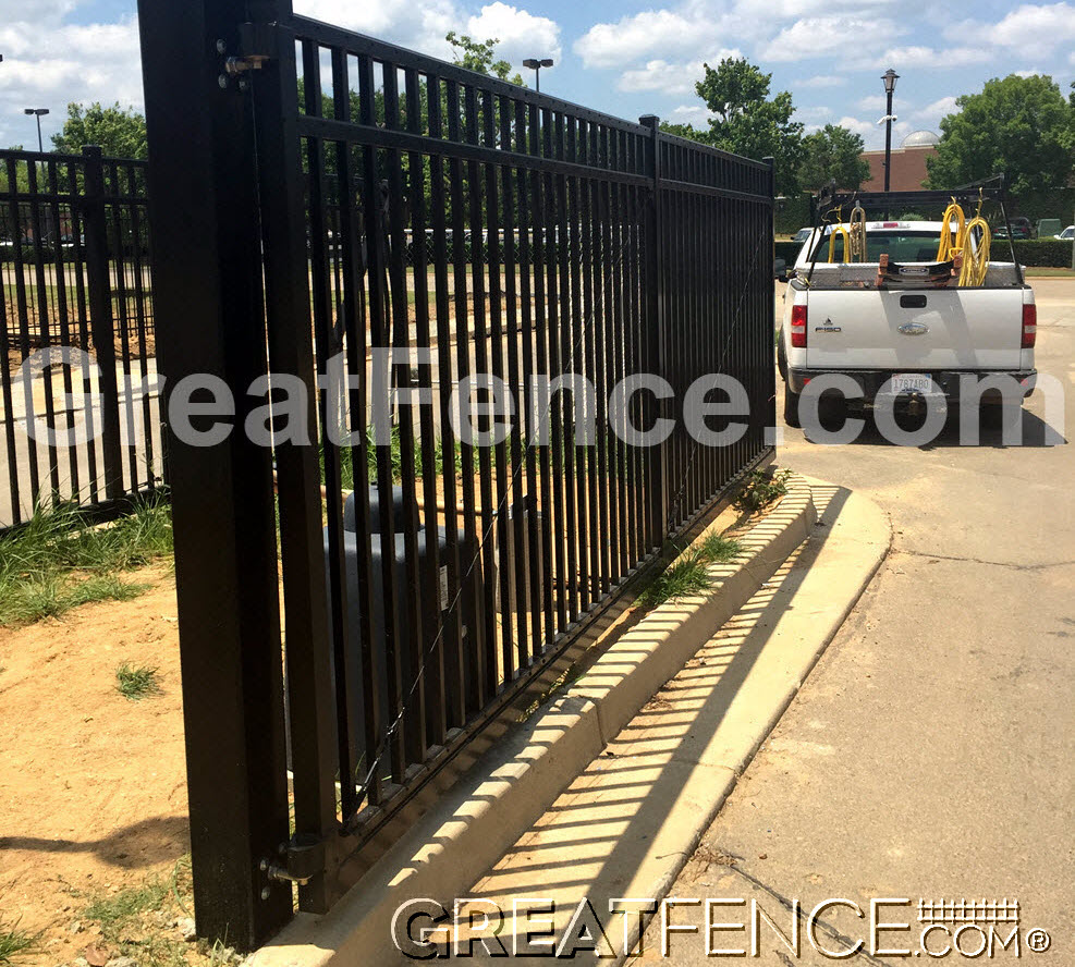 large industrial aluminum single gate - STYLE 9