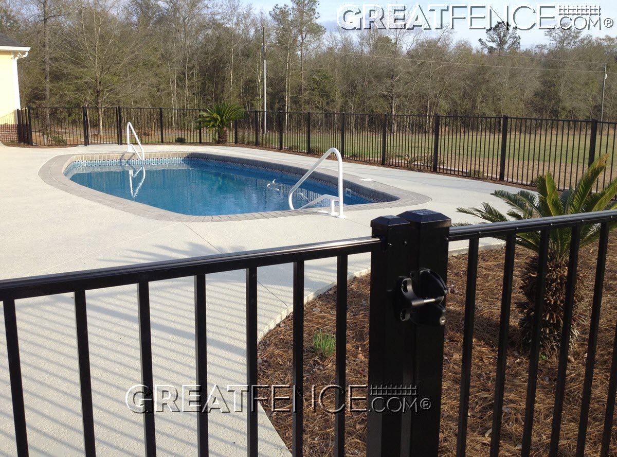 aluminum pool gate STYLE 10