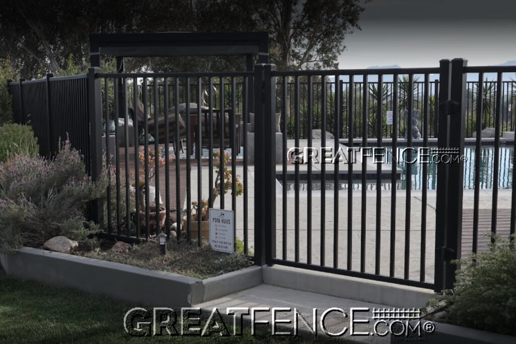 Industrial Aluminum Single Gate - STYLE 10