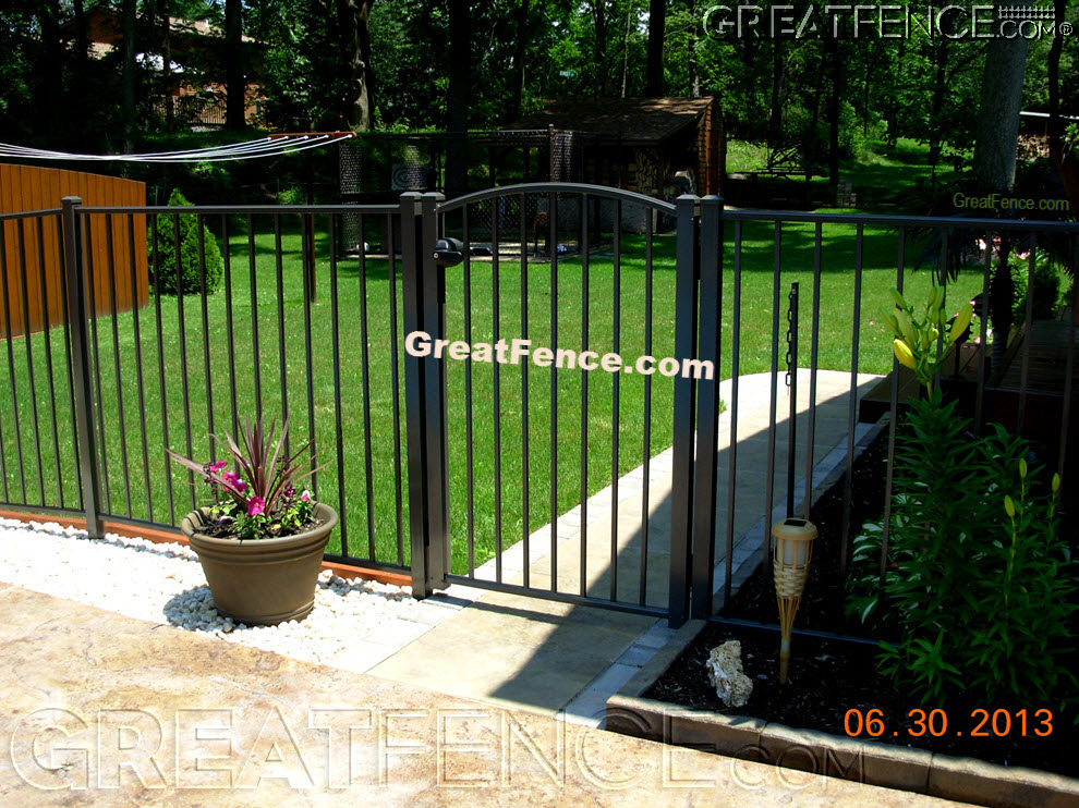 aluminum walk gate STYLE 10