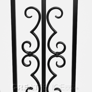 aluminum large scroll