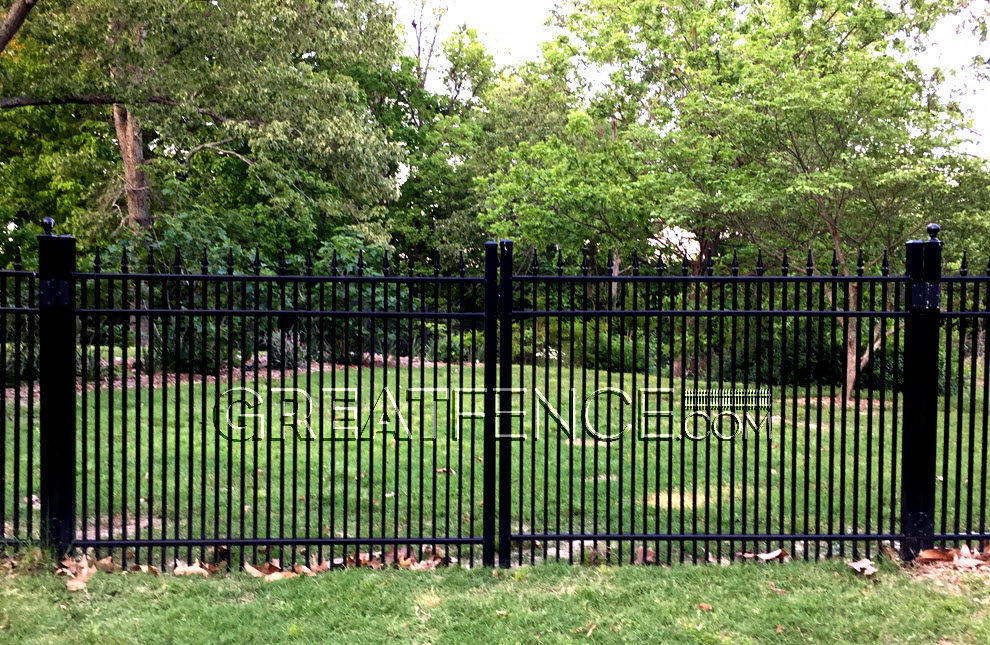 Aluminum Double Gate - STYLE 8, closed