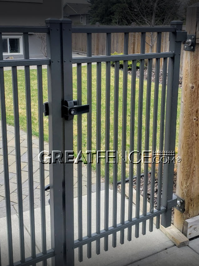 Commercial Aluminum Drive Gate - STYLE 4