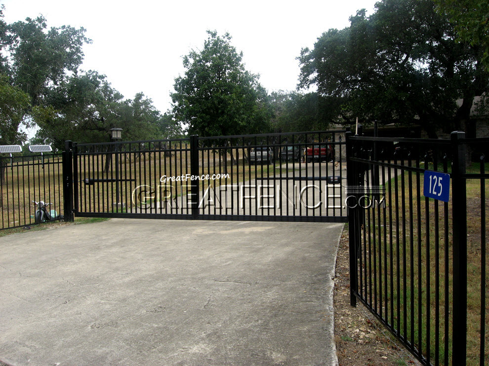 Industrial Aluminum Double Gate - STYLE 3