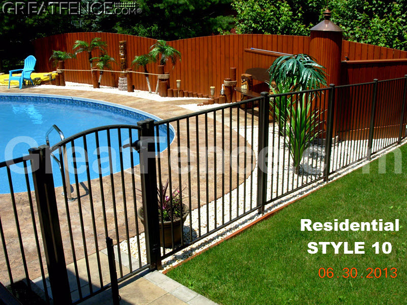 Home-Page-Aluminum-Pool-Fence-2024 Aluminum Pool Fence - STYLE 10