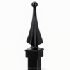 aluminum quad finial