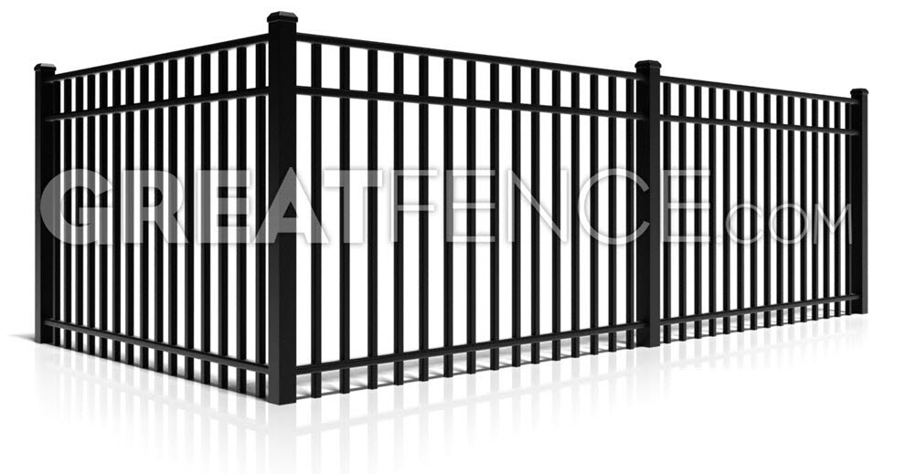 Aluminum Fence Panel - STYLE 4