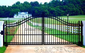 black estate gate pricing