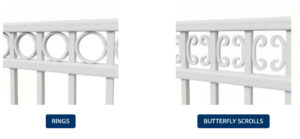 aluminum driveway gate options