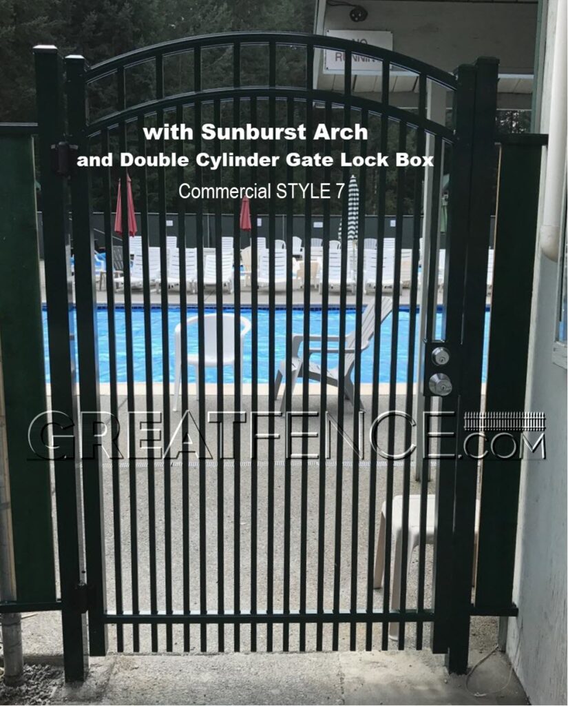 arched-commercial-single-gate-Style-7-greatfence-2025