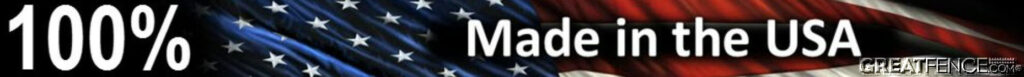 aluminum fence 100% made in the USA
